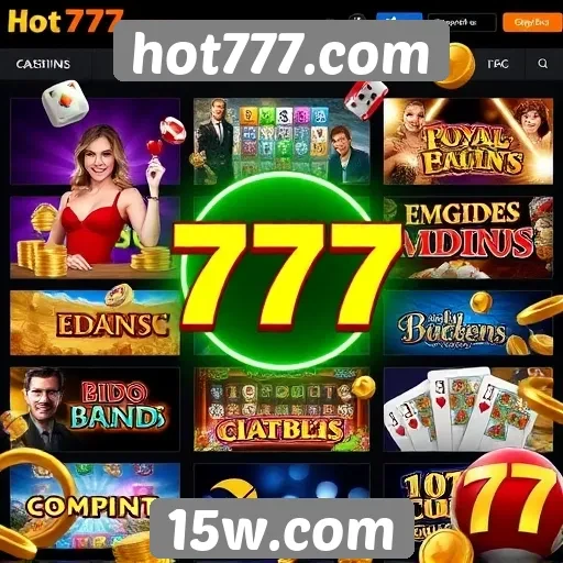 Hot777.com oferece variedade de jogos de cassino online